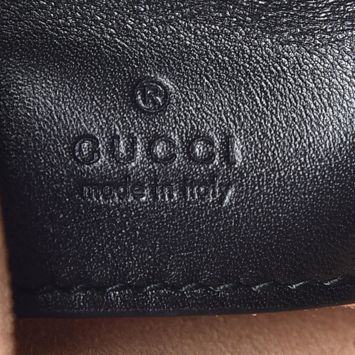Calfskin Matelasse Mini GG Marmont Chain Bag Black