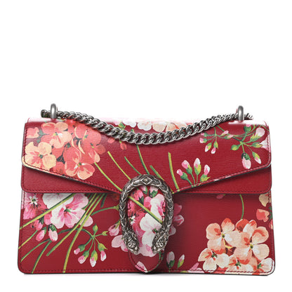 Gucci Calfskin Blooms Print Small Dionysus Shoulder Bag Romantic Cherry Multicolor 1 of 13