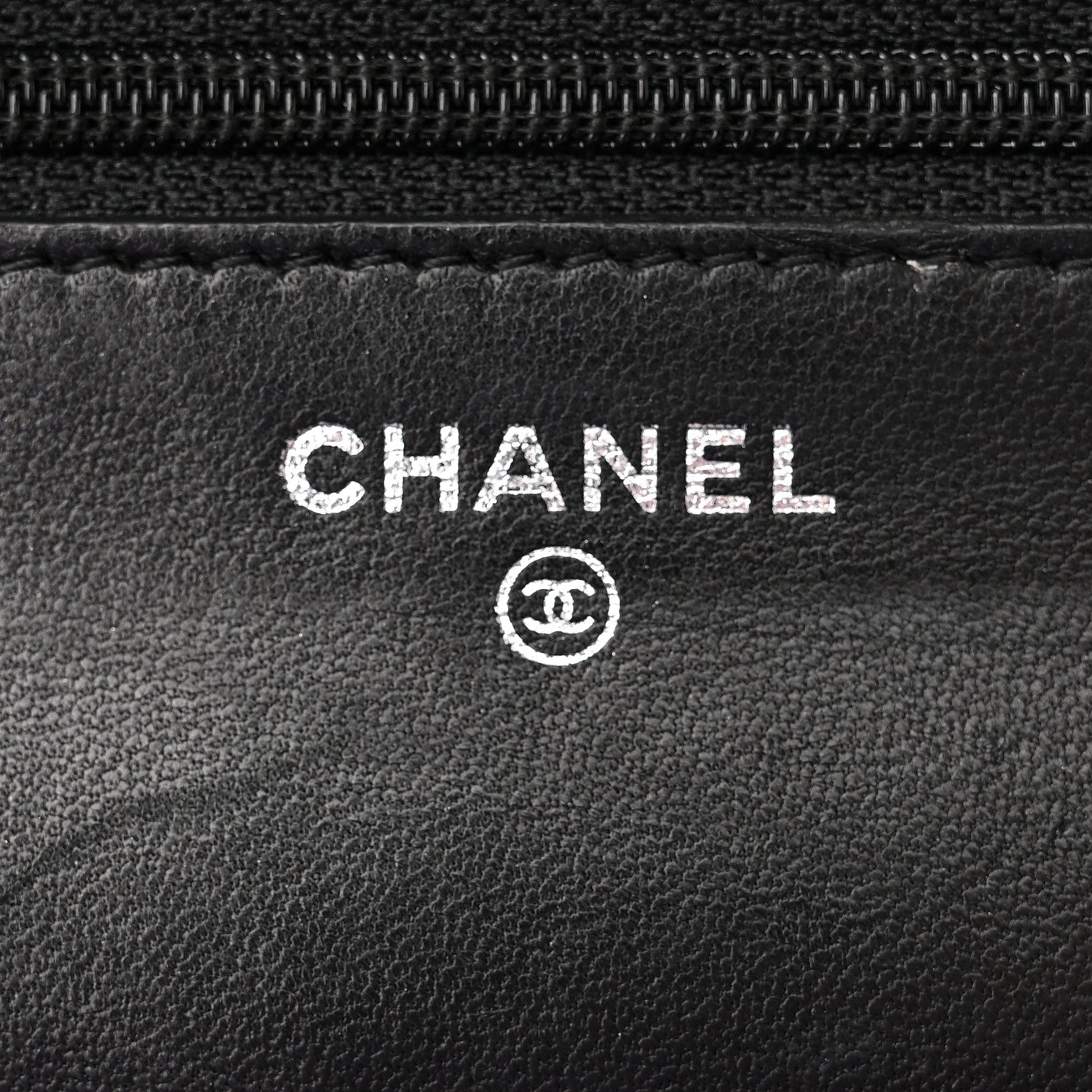 Chanel Lambskin Quilted Boy Wallet On Chain WOC Black 6 of 17