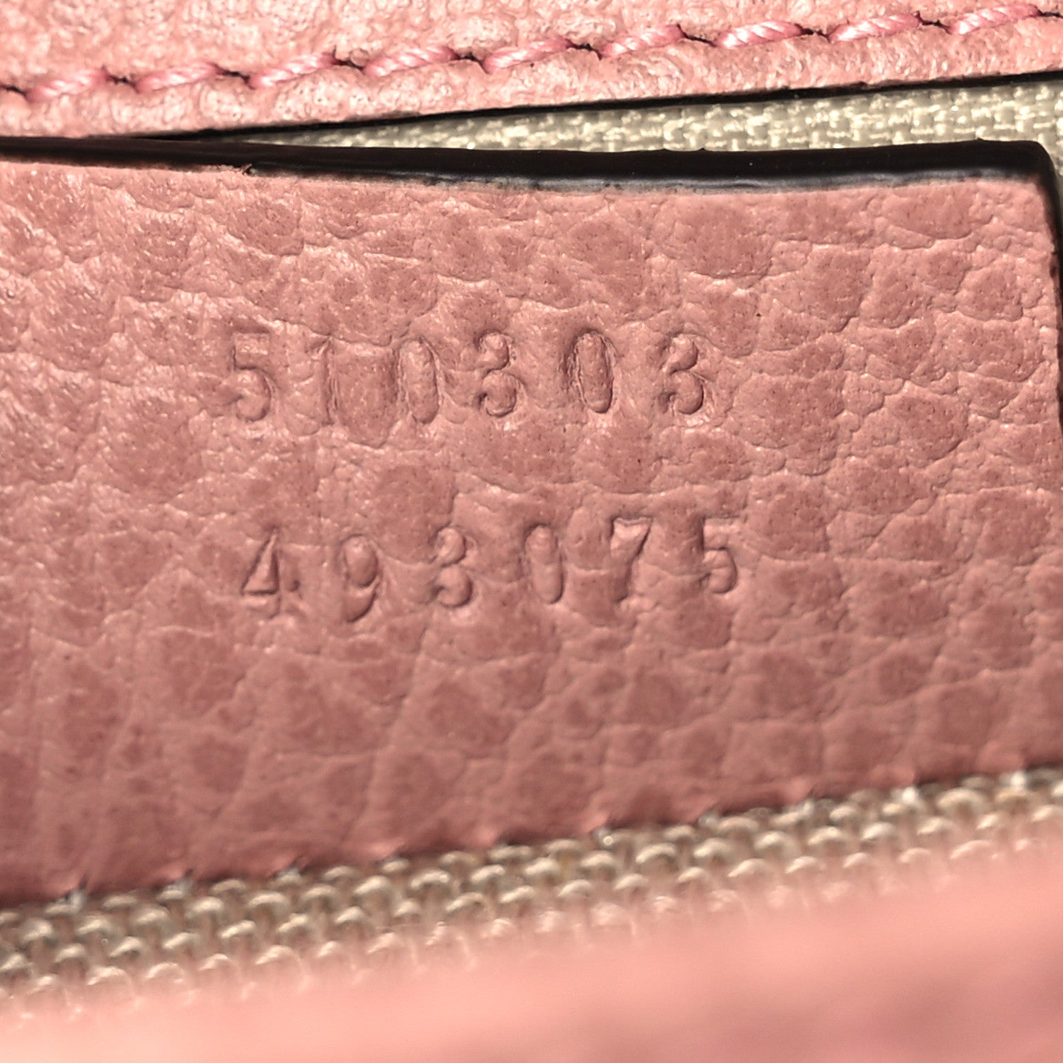 Gucci Dollar Calfskin Interlocking G Shoulder Bag Soft Pink 7 of 10