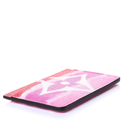 Louis Vuitton Monogram Escale Card Holder Rouge 3 of 4
