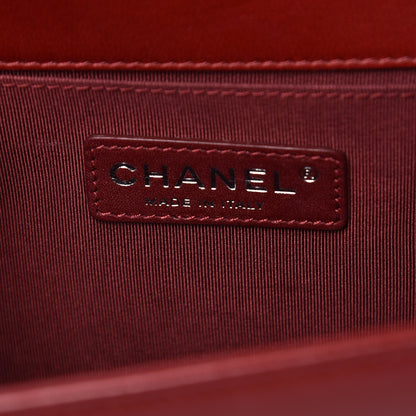Chanel Lambskin Quilted Medium Boy Flap Red 6 of 11