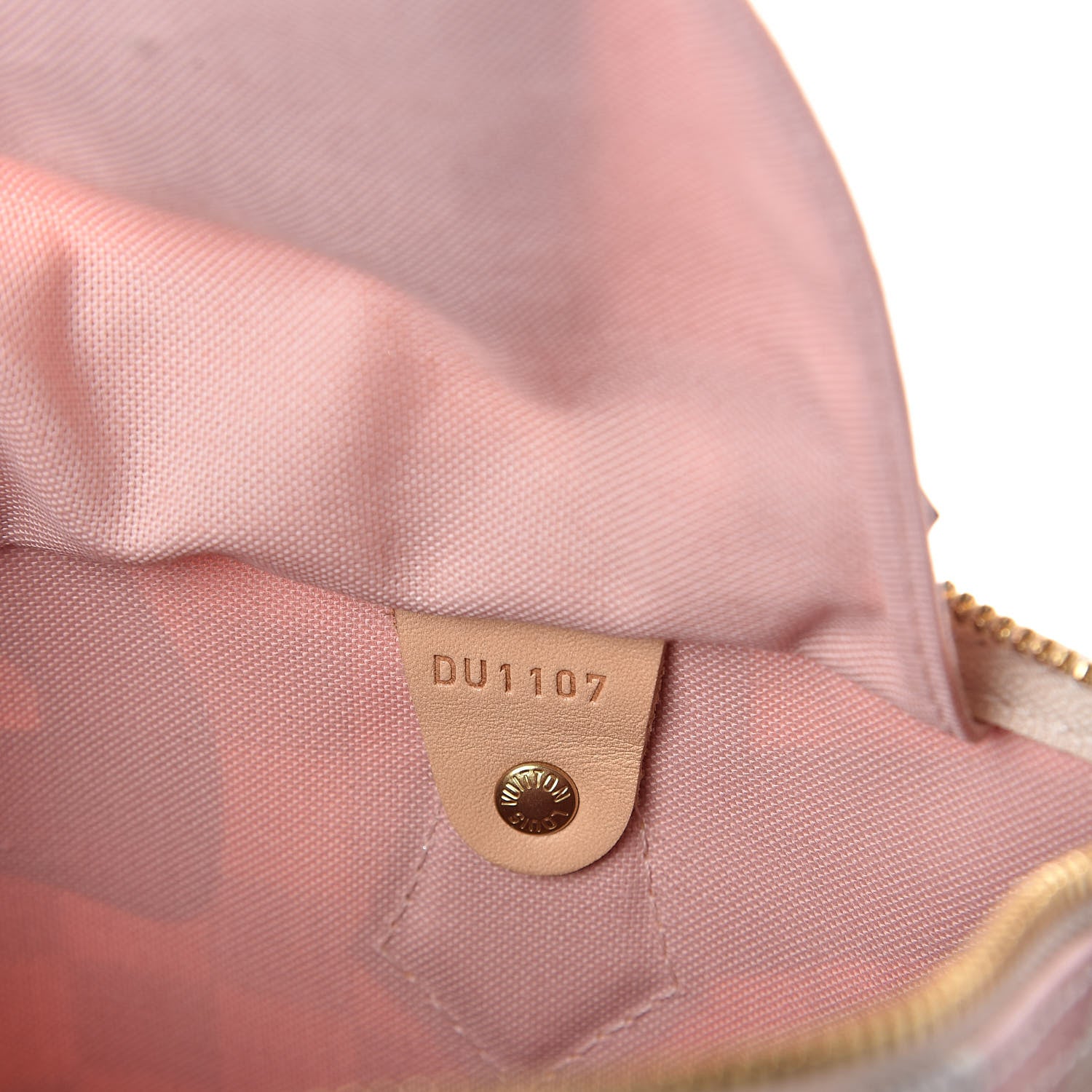 Louis Vuitton Damier Azur Tahitienne Speedy Bandouliere 30 Rose Ballerine 7 of 10