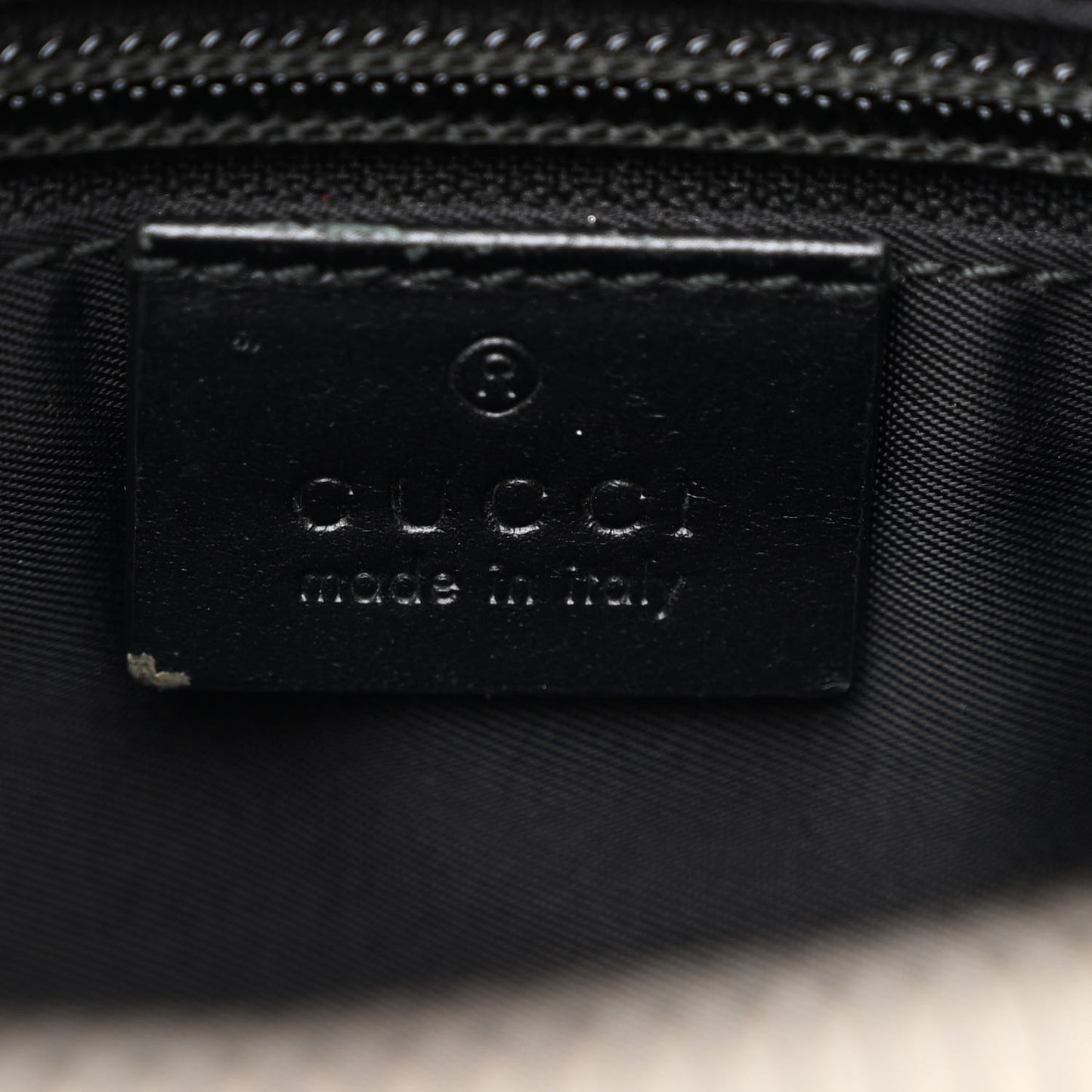 GG Supreme Monogram Web Messenger Bag Black