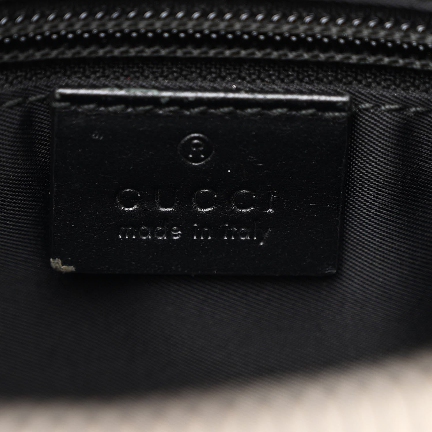 Gucci GG Supreme Monogram Web Messenger Bag Black 6 of 12