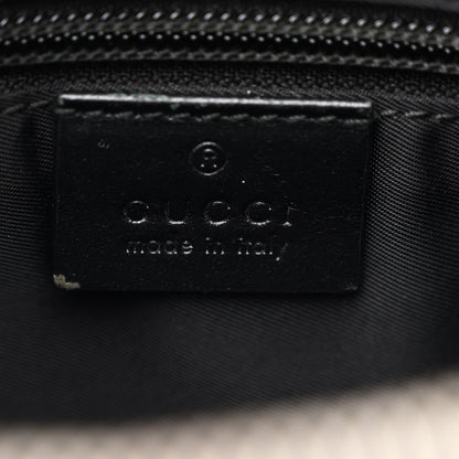 Gucci GG Supreme Monogram Web Messenger Bag Black 6 of 12