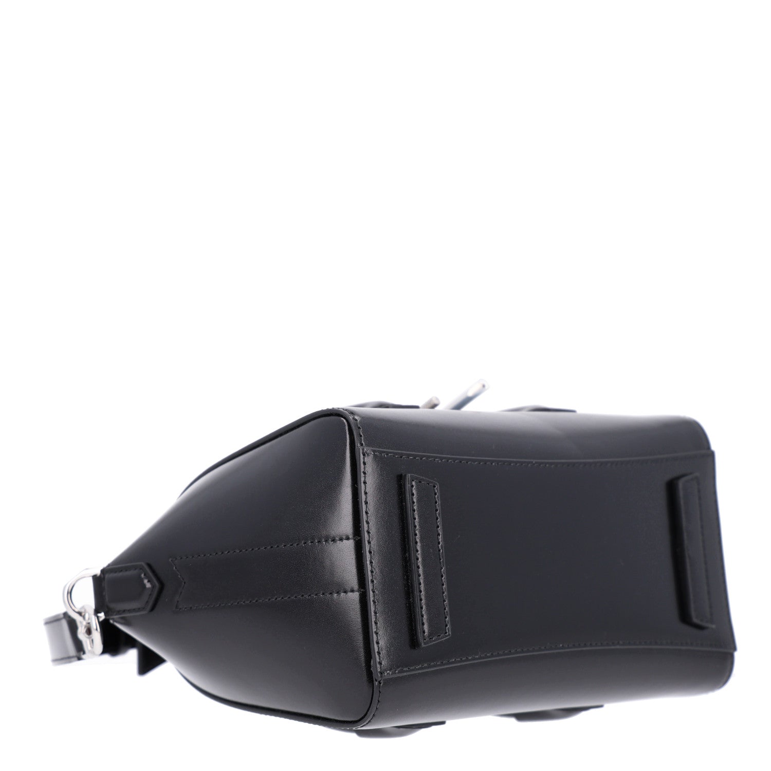 Givenchy Box Calfskin Mini Lock Antigona Shoulder Bag Black 4 of 10