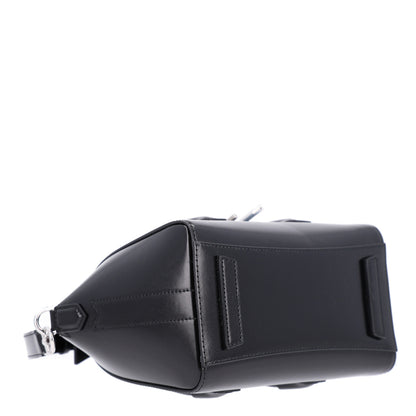 Givenchy Box Calfskin Mini Lock Antigona Shoulder Bag Black 4 of 10