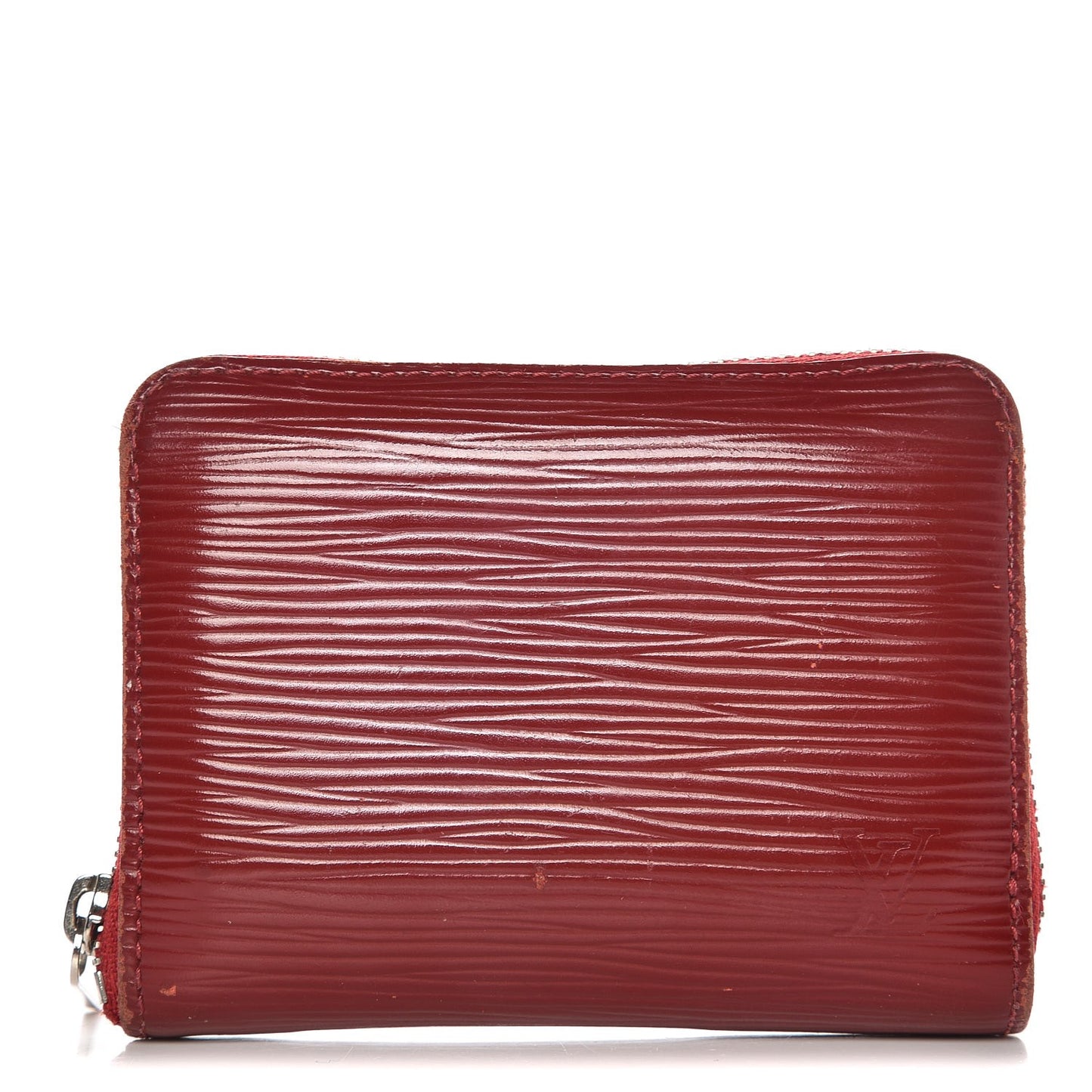 Epi Zippy Coin Purse Rubis