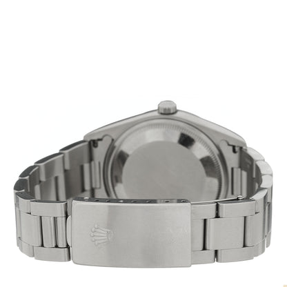 Rolex Stainless Steel 34mm Oyster Perpertual Date Watch Silver 15200 3 of 4