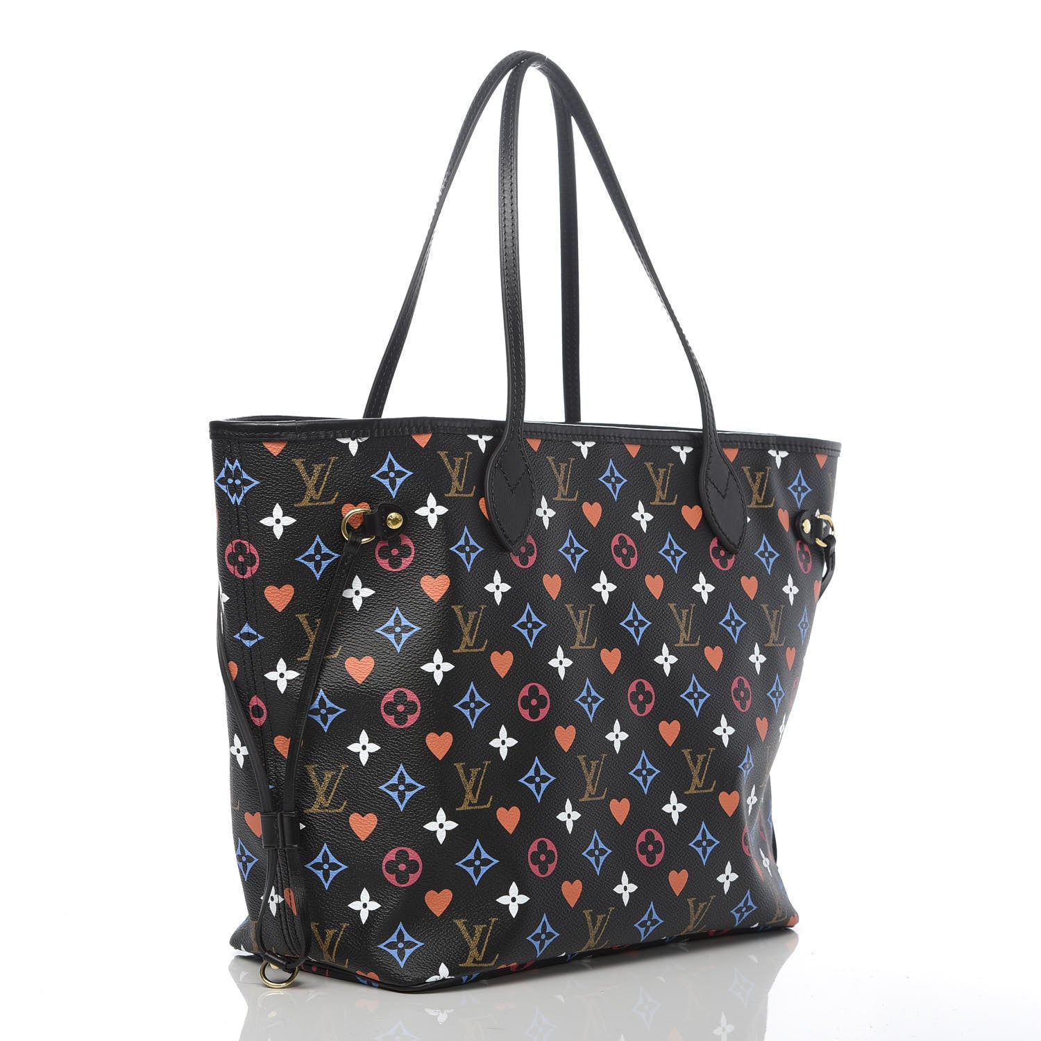 Louis Vuitton Game On Neverfull MM Black 3 of 10