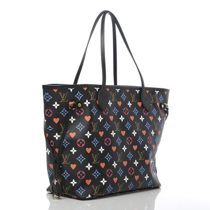 Louis Vuitton Game On Neverfull MM Black 3 of 10