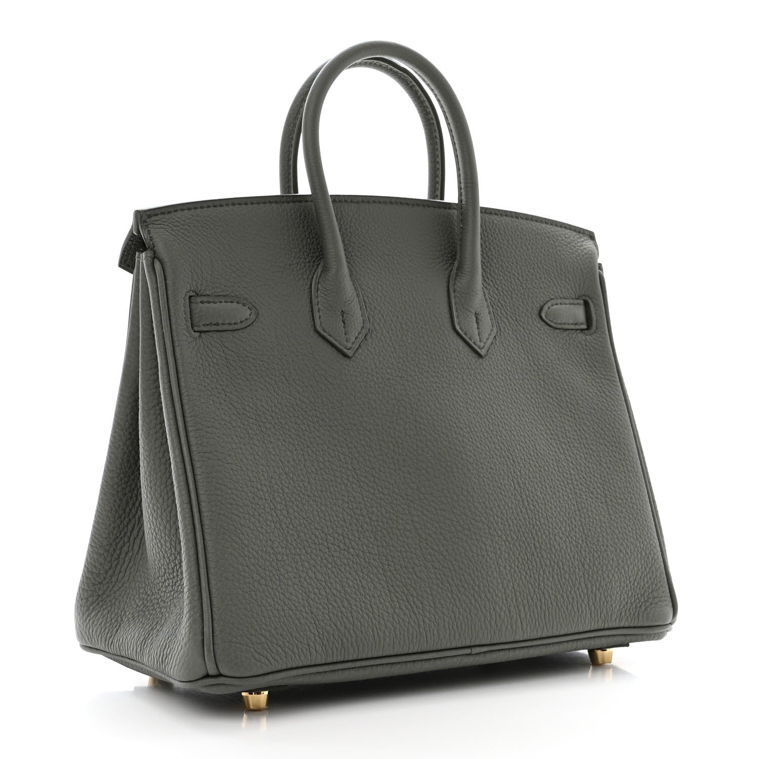 Hermes Togo Birkin 25 Vert Amande 3 of 11