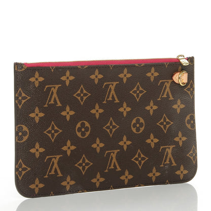 Louis Vuitton Monogram Neverfull MM GM Pochette Pivoine 3 of 6
