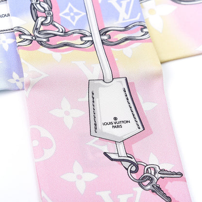 Louis Vuitton Silk Monogram Escale Confidential Bandeau Pink 2 of 3