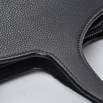 Celine Baby Grained Calfskin Tri-Fold Bag Black 9 of 9