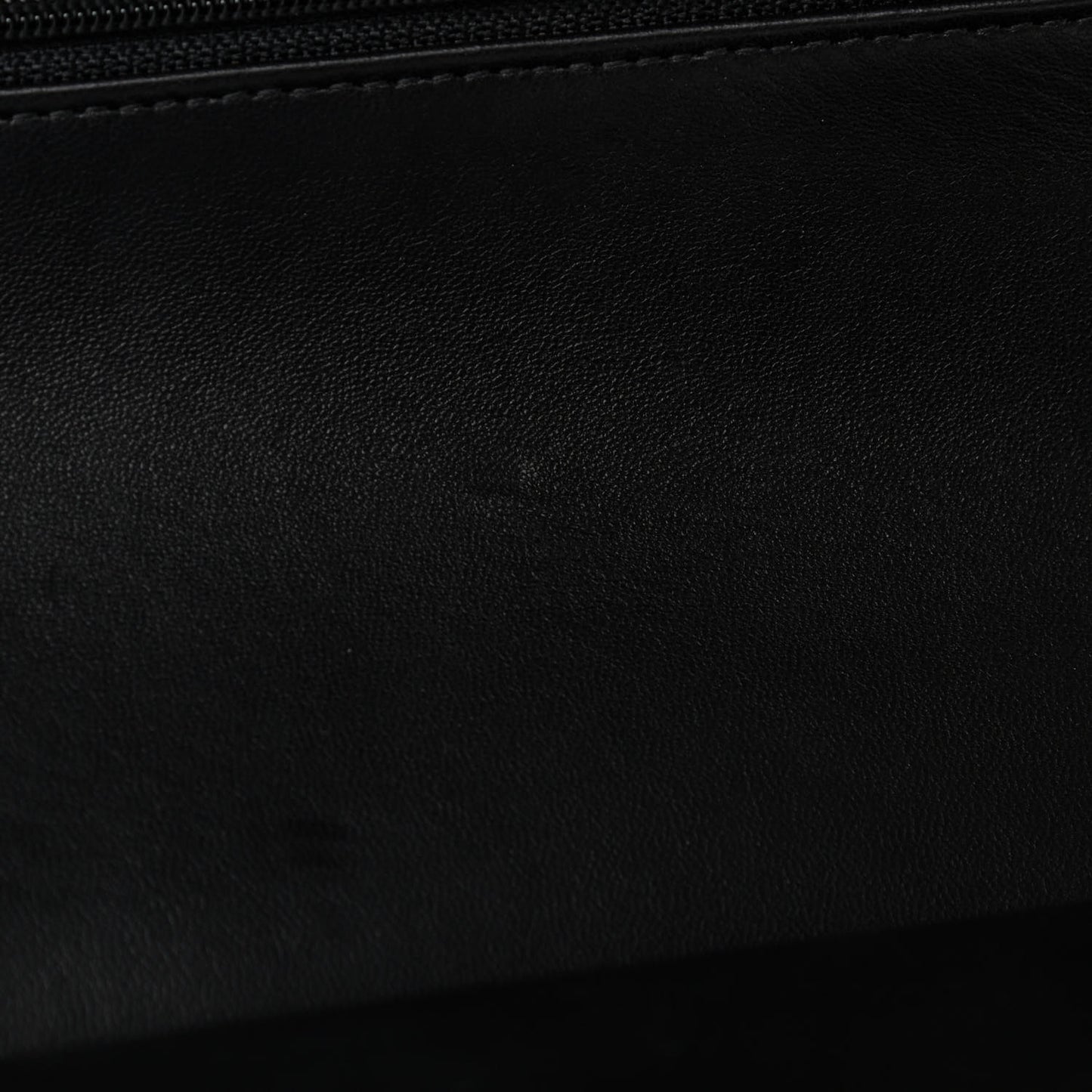 Lambskin Quilted Jumbo Double Flap Black