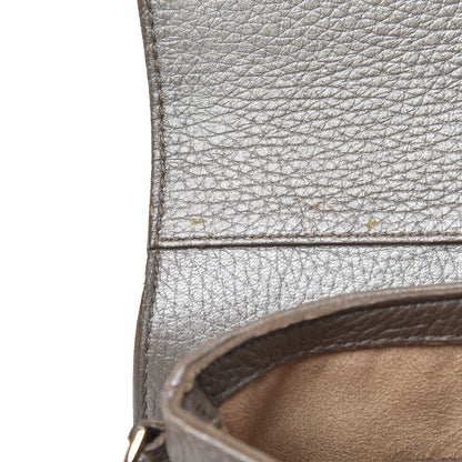 Jimmy Choo Metallic Calfskin Shadow Crossbody Bag Gold 14 of 14