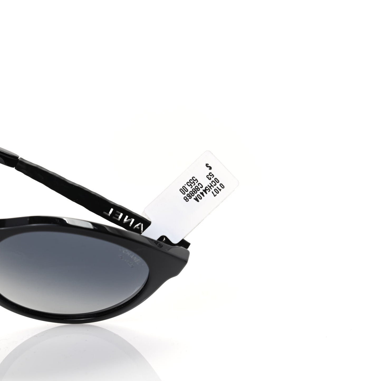 Acetate Metal Polarized Pantos Sunglasses 5440-A Black