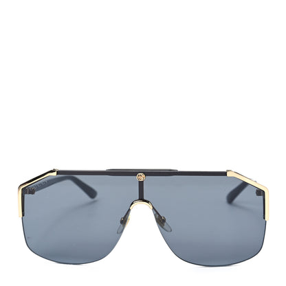 Gucci Metal Rimless Square Sunglasses GG0291S Black Gold 2 of 7