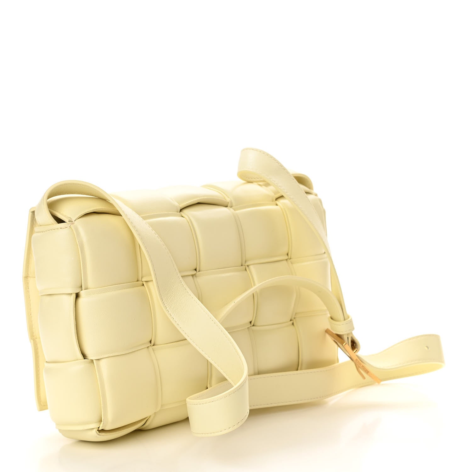 Bottega Veneta Nappa Maxi Intreccio Padded Cassette Crossbody Bag Zest 3 of 9