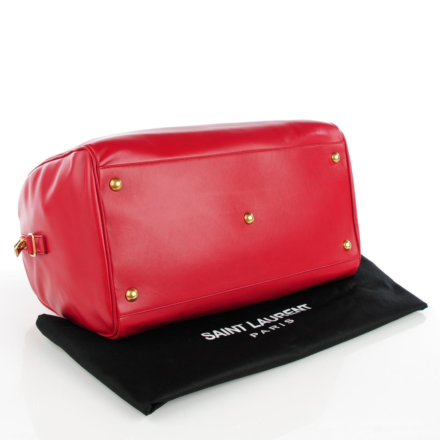 Calfskin Classic Duffle 12 Bag Red