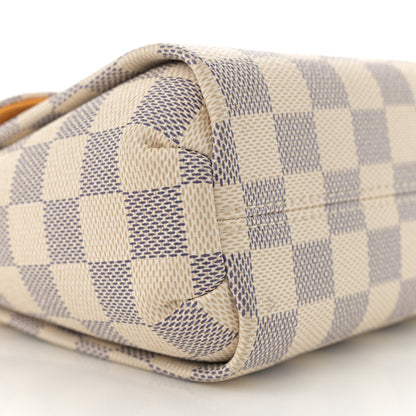 Louis Vuitton Damier Azur Braided Croisette Rose 8 of 9