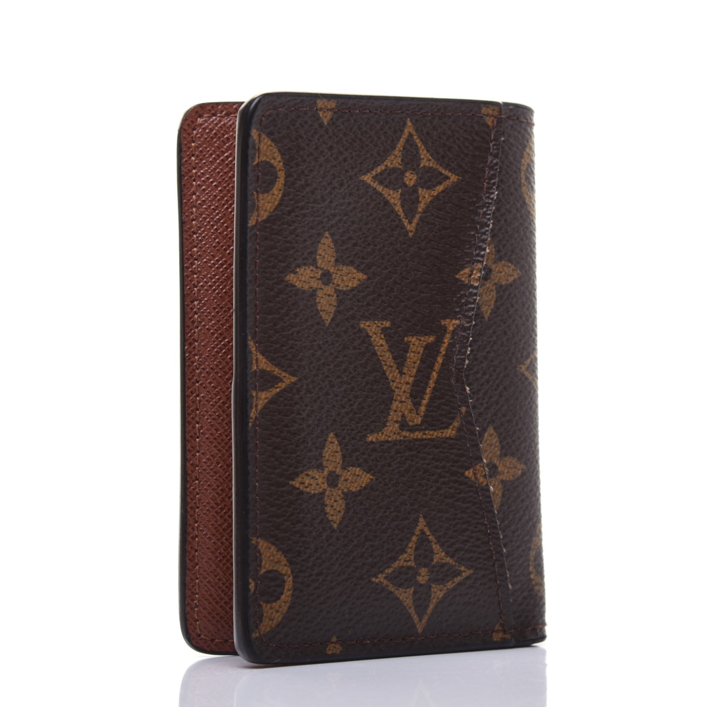 Monogram Pocket Organizer Card Holder NM