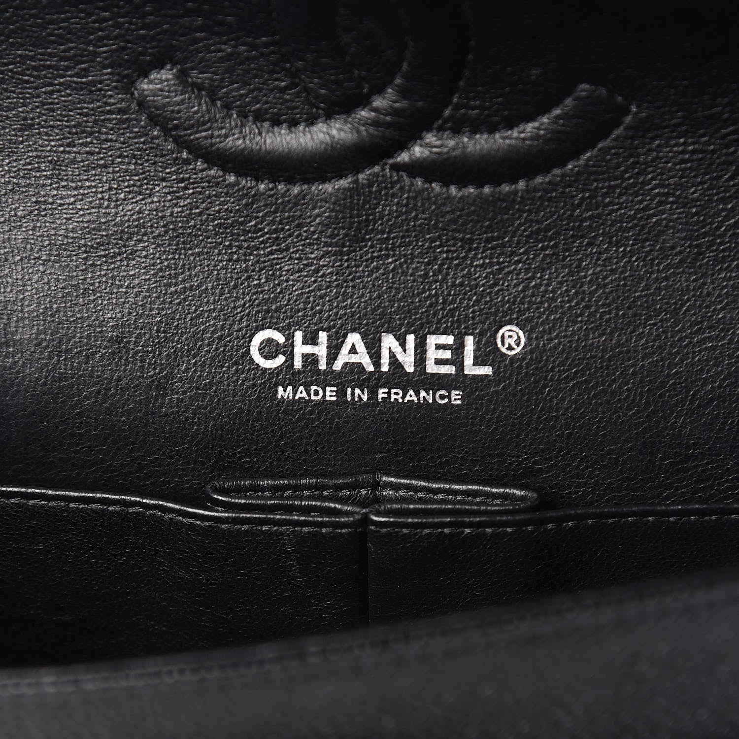 Chanel Caviar Quilted Medium Double Flap Black 8 of 10