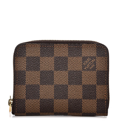 Louis Vuitton Damier Ebene Zippy Coin Purse 1 of 6