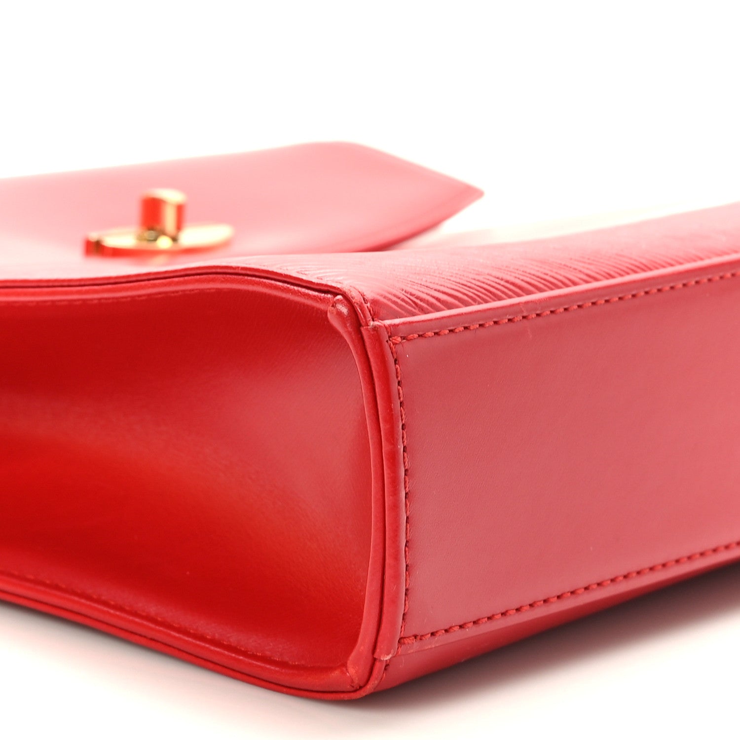 Louis Vuitton Cuir Opera Athenes Castillan Red 7 of 10