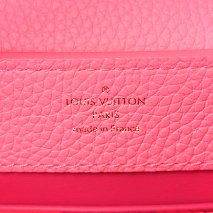 Louis Vuitton Taurillon Monogram Tuffetage Capucines Mini Fluo Pink 5 of 7