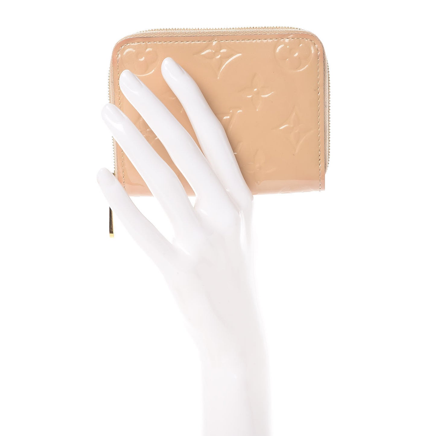 Vernis Zippy Coin Purse Beige Poudre