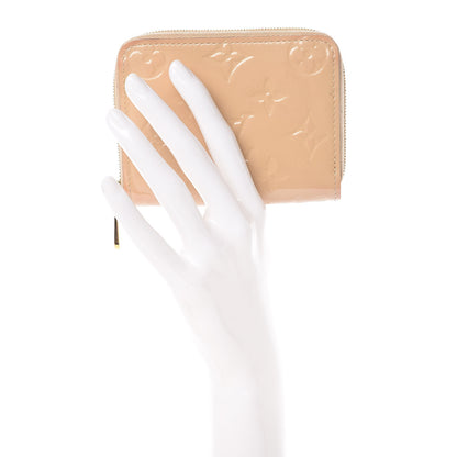Louis Vuitton Vernis Zippy Coin Purse Beige Poudre 2 of 12