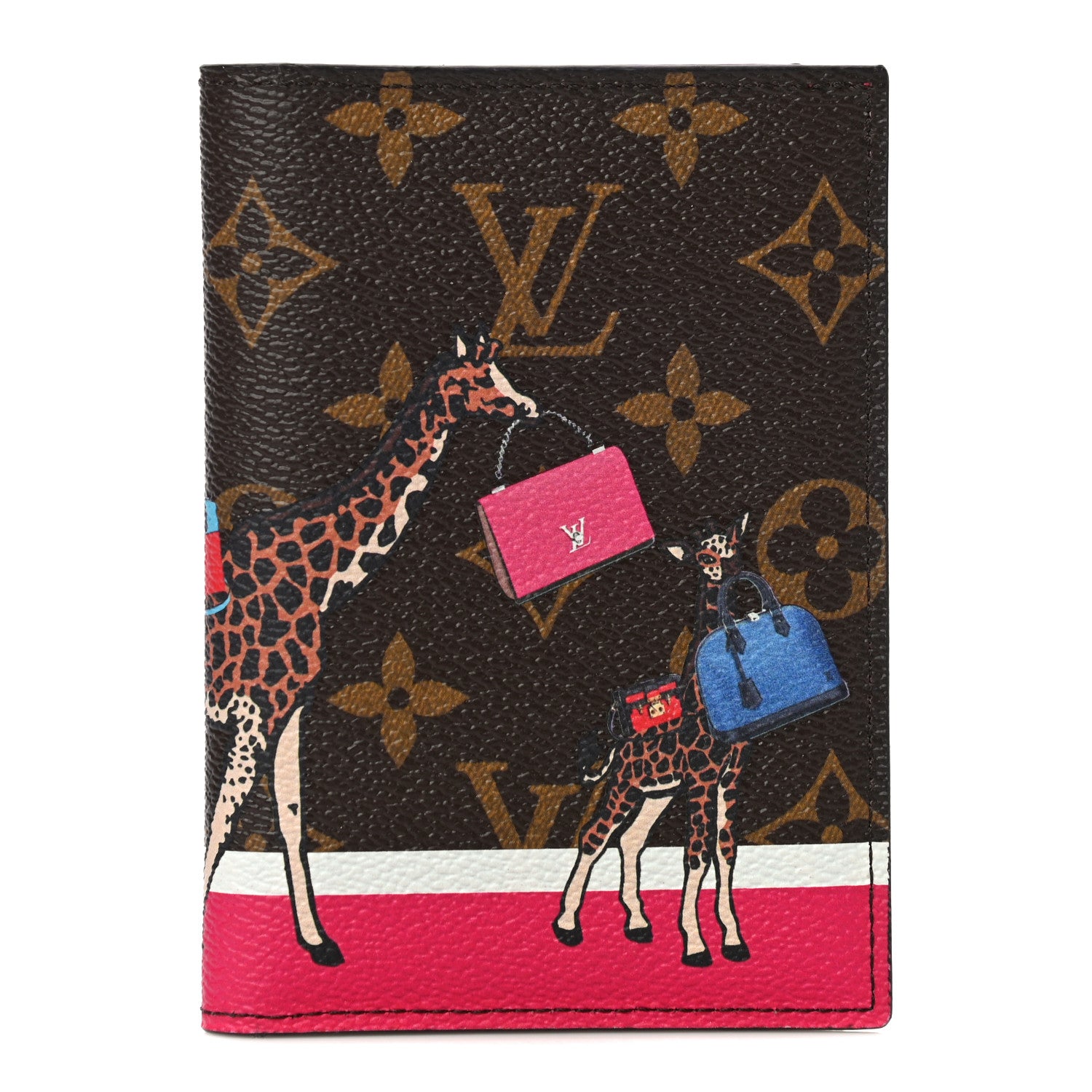 Louis Vuitton Monogram 2017 Christmas Animation Passport Cover 1 of 10