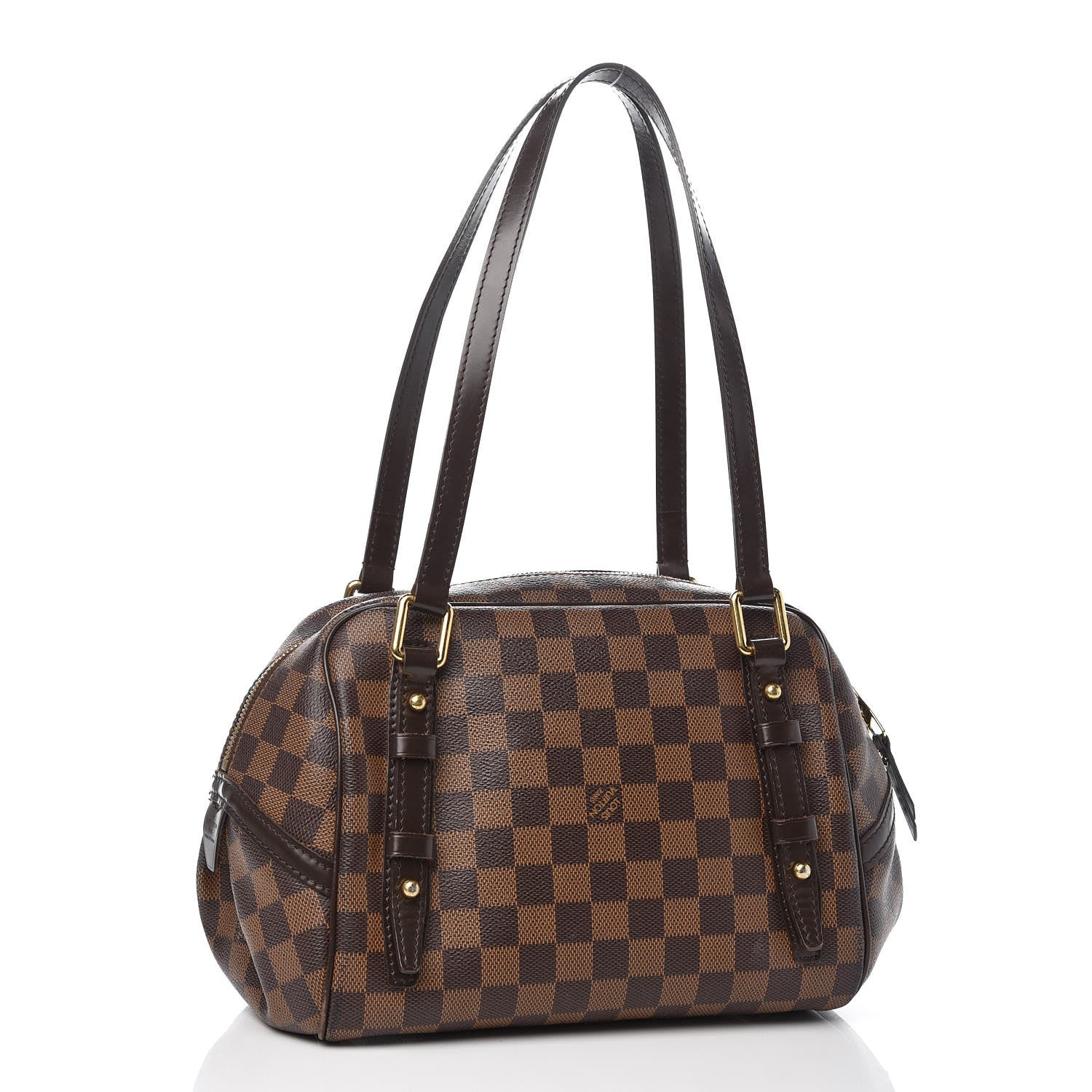 Louis Vuitton Damier Ebene Rivington PM 3 of 14