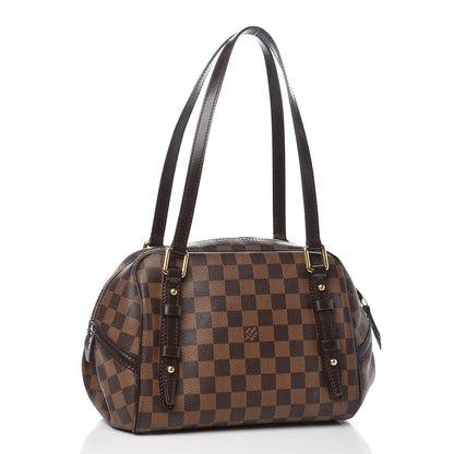 Louis Vuitton Damier Ebene Rivington PM 3 of 14