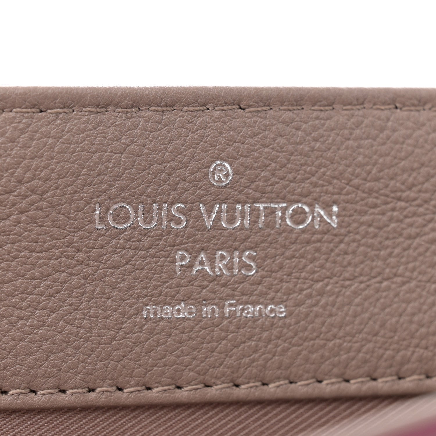 Louis Vuitton Soft Calfskin Lockme II Top Handle Taupe Glace 6 of 11
