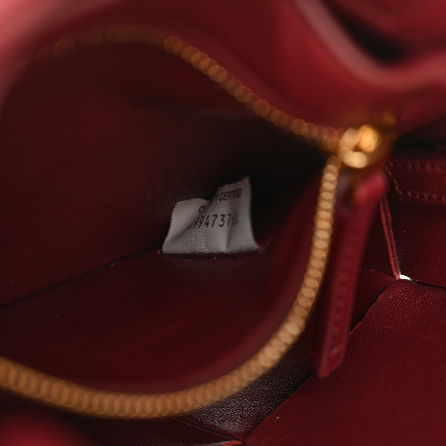 Lambskin Maxi Intrecciato North South Cassette Tote Barolo