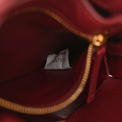 Bottega Veneta Lambskin Maxi Intrecciato North South Cassette Tote Barolo 6 of 11