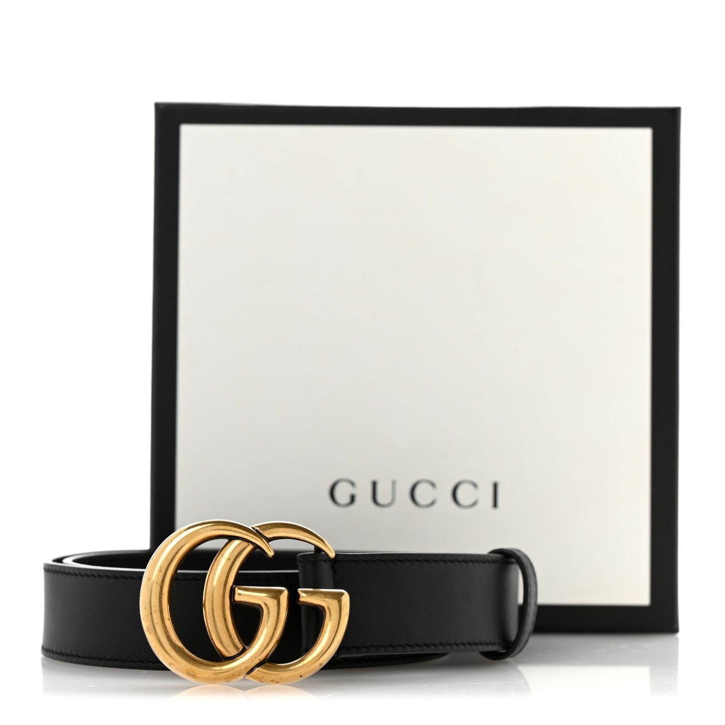 Calfskin Double G 30mm Belt 75 30 Black