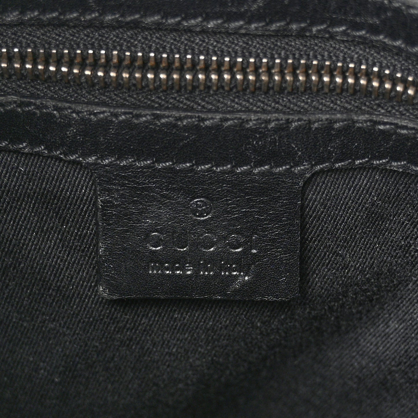 Monogram Piston Shoulder Bag Black