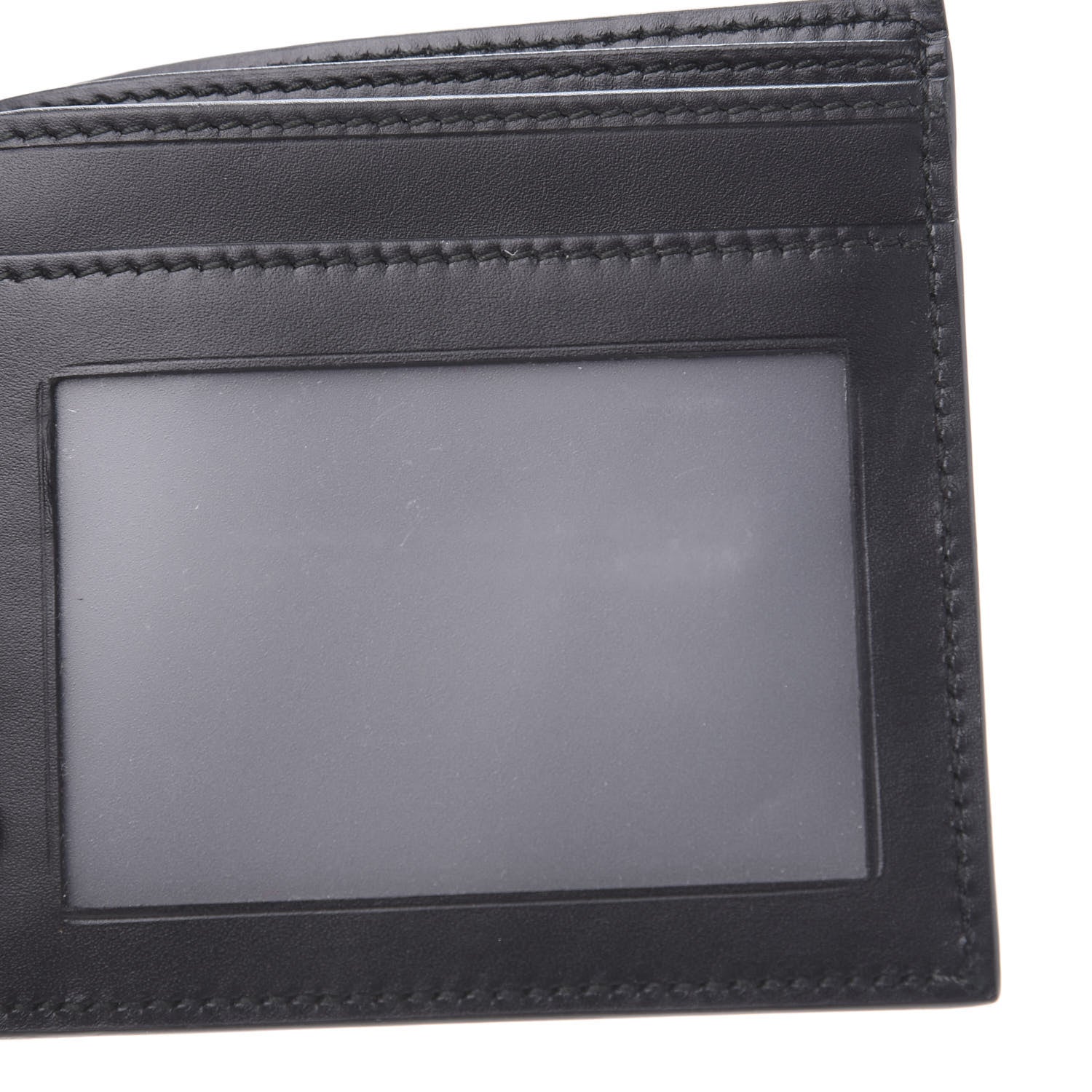 Gucci Guccissima Signature Web New Web Bi-Fold ID Wallet Black 8 of 8