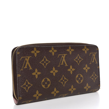 Louis Vuitton Monogram Puerto Banus V Zippy Wallet Rose Ballerine 3 of 10
