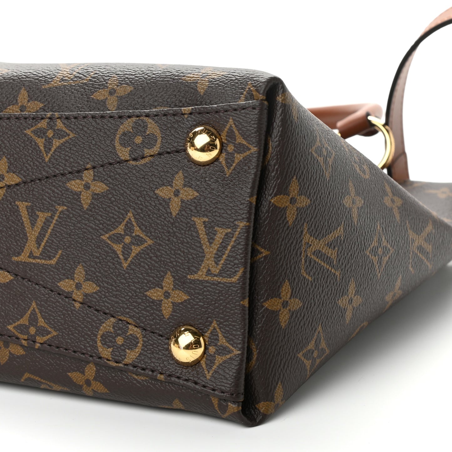 Monogram V Tote MM Black
