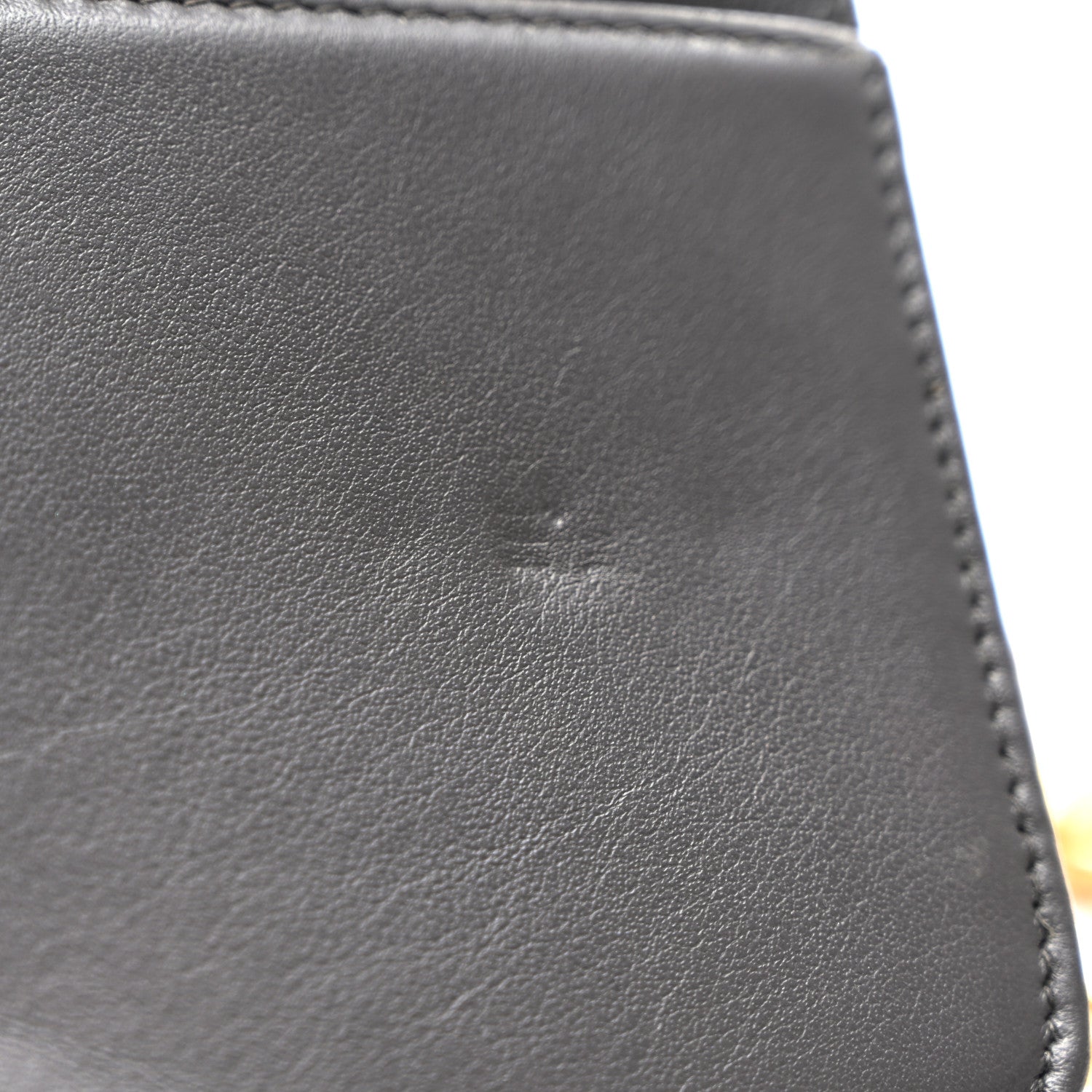Chanel Caviar Quilted Boy Wallet On Chain WOC Grey 12 of 12