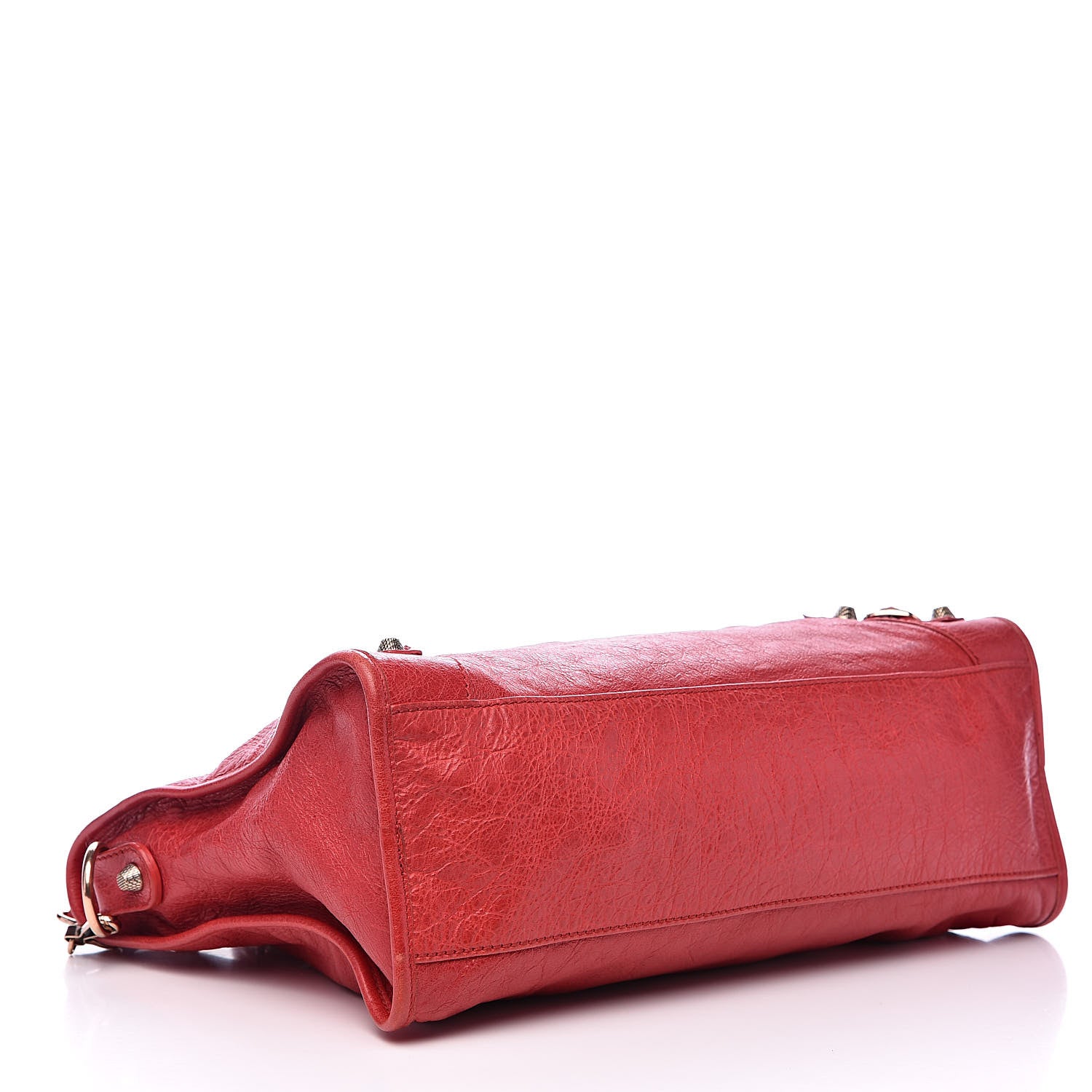 Balenciaga Agneau Giant 12 Rose Gold Hardware City Rouge Coquelicot 4 of 17
