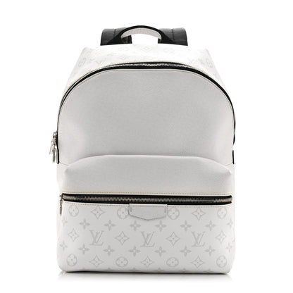 Louis Vuitton Taiga Monogram Discovery Backpack PM White 1 of 9