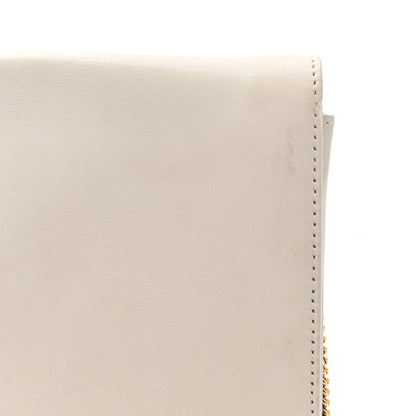 Versace Vitello Palazzo Medusa Evening Clutch Bag White 10 of 12