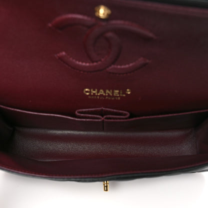Chanel Lambskin Quilted Medium Double Flap Black 5 of 11